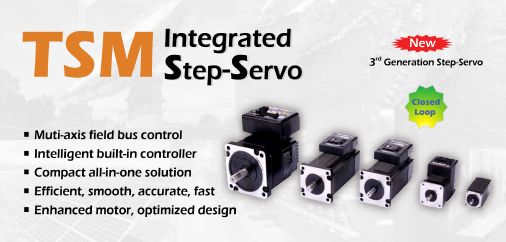 NEMA 11 TSM Integrated Step-Servo Motors